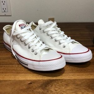 Brand New White Converse Shoes